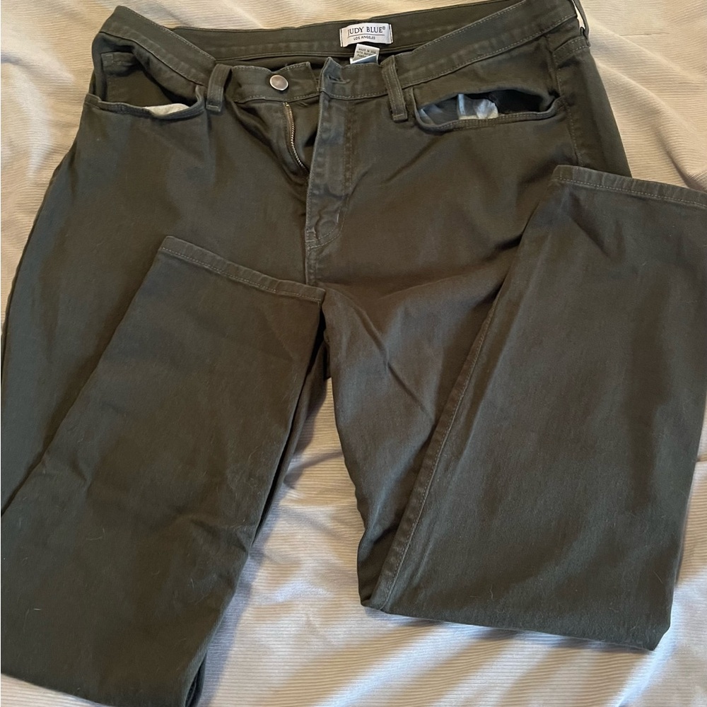 Judy Blue Green Denim Jeans